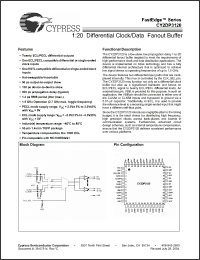 Click here to download CY2DP3120 Datasheet