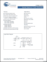 Click here to download CY25812SXIT Datasheet