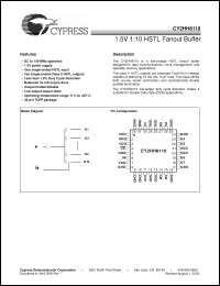 Click here to download CY2HH8110 Datasheet
