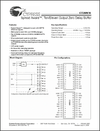 Click here to download CY2510ZC-1T Datasheet