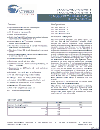 Click here to download CY7C1310JV18-250BZXI Datasheet