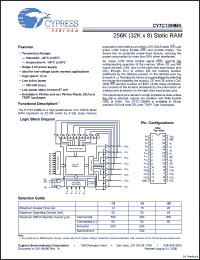 Click here to download CY7C1399BN-12ZC Datasheet