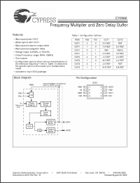 Click here to download CY2302SXI-1T Datasheet