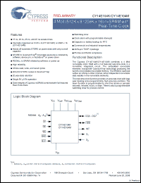 Click here to download CY14E104M-ZSP20XIT Datasheet