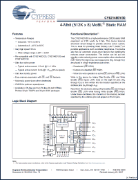 Click here to download CY62148DV30L Datasheet