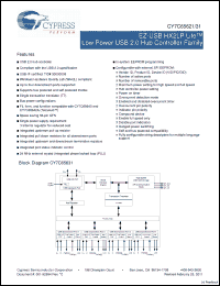 Click here to download CY7C65621-56LTXCT Datasheet