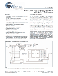 Click here to download CY7C1355C-100AXC Datasheet