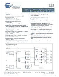 Click here to download CY2545IXXX Datasheet