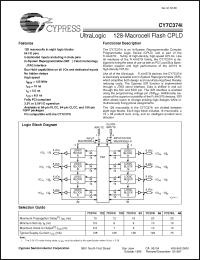 Click here to download CY7C374IL-66JC Datasheet
