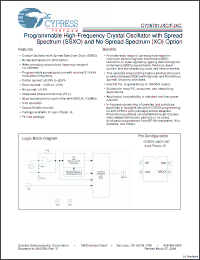 Click here to download CY25701FJXCT Datasheet