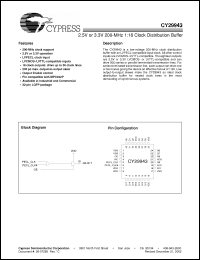 Click here to download CY29943AIT Datasheet