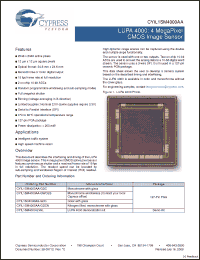 Click here to download CYIL1SM4000-EVAL Datasheet