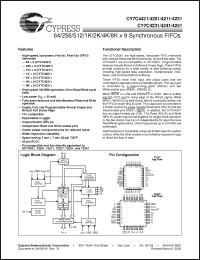 Click here to download CY7C4251-25JC Datasheet