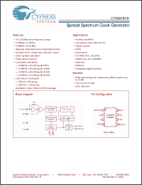 Click here to download CY25818_09 Datasheet