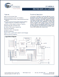 Click here to download CY14B256LA-ZS45XI Datasheet