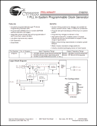 Click here to download CY22701 Datasheet