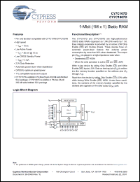 Click here to download CY7C107D-10VXI Datasheet