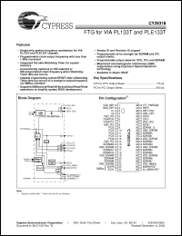 Click here to download CY28316PVCT Datasheet