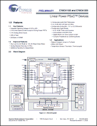 Click here to download CY8C41223-24SXIT Datasheet