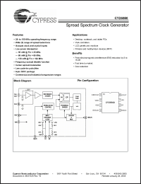 Click here to download CY25560SXC Datasheet