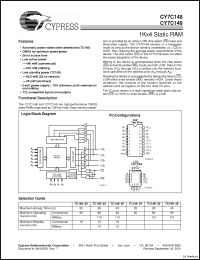 Click here to download CY7C148-35PC Datasheet