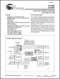 Click here to download CY7C960 Datasheet