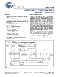 Click here to download CY7C1353G-100AXC Datasheet