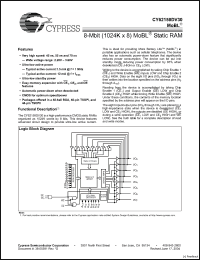 Click here to download CY62158DV30L-55ZSXI Datasheet