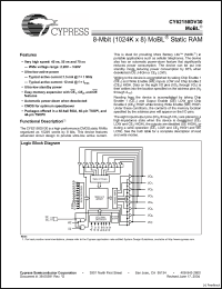 Click here to download CY62158DV30LL-45BVI Datasheet