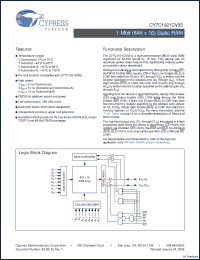 Click here to download CY7C1021CV33_08 Datasheet