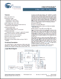 Click here to download CY62137FV30LL-45BVXI Datasheet