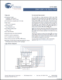 Click here to download CY7C199D_09 Datasheet