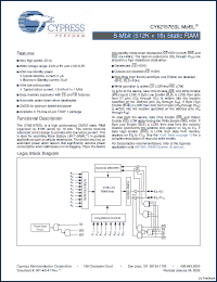 Click here to download CY62157ESL_09 Datasheet
