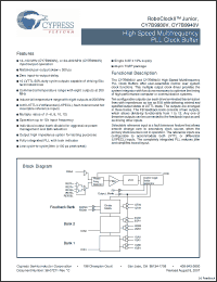 Click here to download CY7B9930V Datasheet