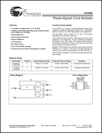 Click here to download CY2303SCT Datasheet