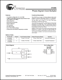 Click here to download CY2303SXIT Datasheet