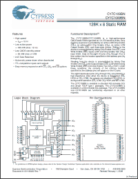 Click here to download CY7C109BN-20ZC Datasheet