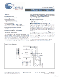 Click here to download CY62146E_09 Datasheet