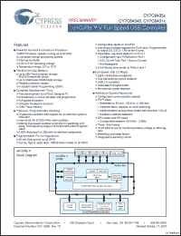 Click here to download CY7C6431X Datasheet