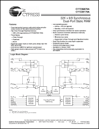 Click here to download CY7C09179A Datasheet