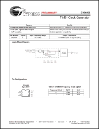 Click here to download CY26200SC Datasheet