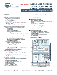 Click here to download CY8C28403 Datasheet