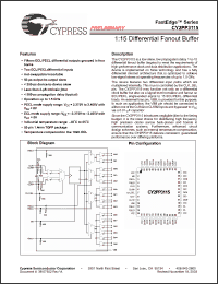Click here to download CY2PP3115 Datasheet