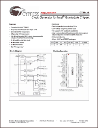 Click here to download CY28439ZXC Datasheet