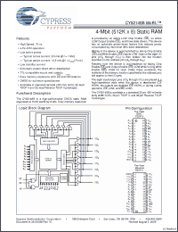 Click here to download CY62148B_06 Datasheet
