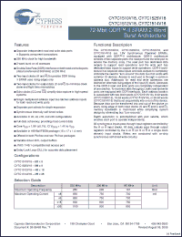 Click here to download CY7C1514V18-167BZXI Datasheet