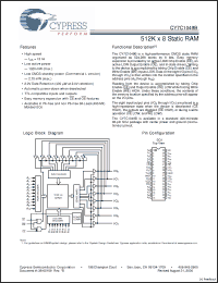 Click here to download CY7C1049B_06 Datasheet
