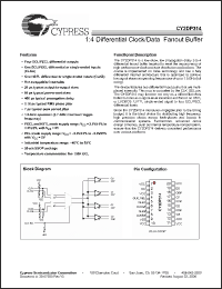 Click here to download CY2DP314_05 Datasheet