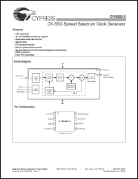 Click here to download CY25822-2 Datasheet