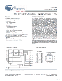 Click here to download CY7C263 Datasheet